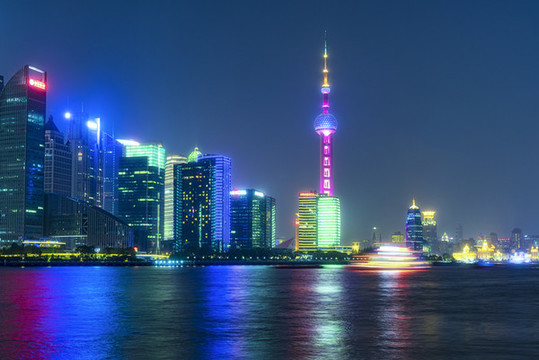 上海陸家嘴夜景