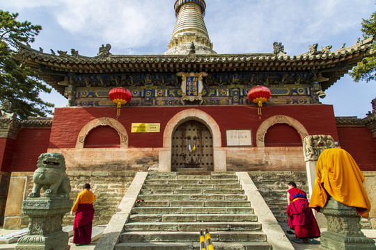 忻州五臺山塔院寺山門