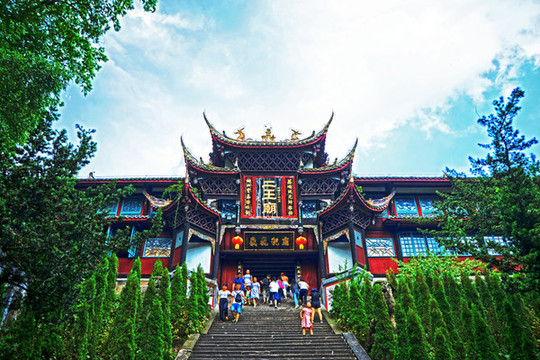 都江堰二王廟