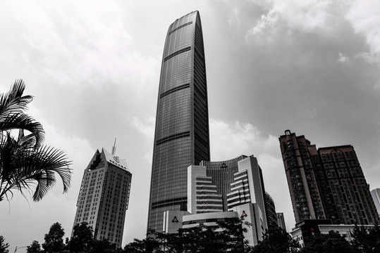 深圳黑白照片