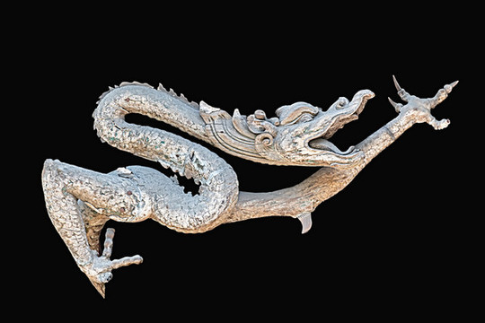 晉祠木雕龍