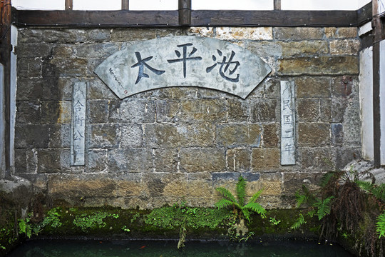 都江堰灌縣古城西街太平池