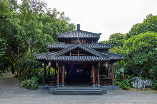 南寧青秀山友誼長(zhǎng)長(zhǎng)廊