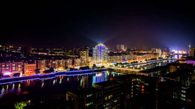 南雄夜景