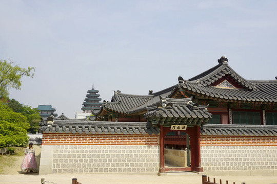 韓國景福宮咸和堂和緝敬堂外景