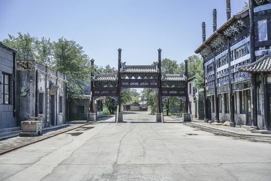 明清古街高清大圖