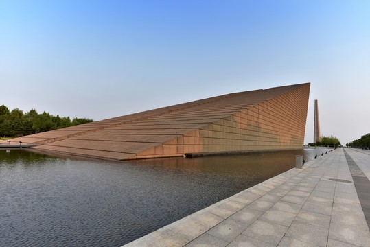 渡江戰(zhàn)役紀念館外景