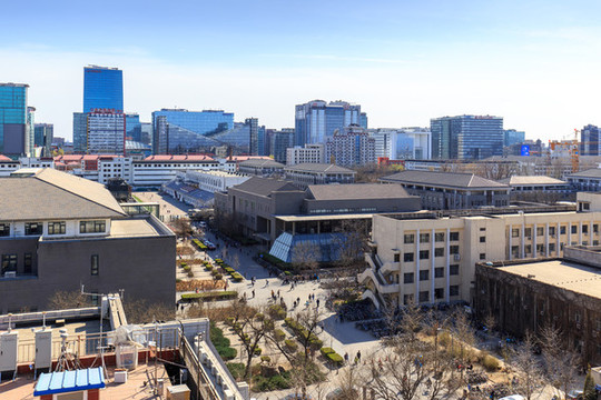 北京大學(xué)校園電化教學(xué)樓農(nóng)園食堂
