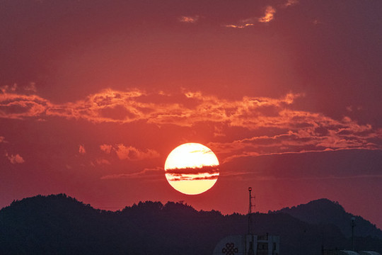 夕陽西下