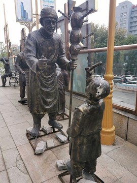 冰糖葫蘆雕塑