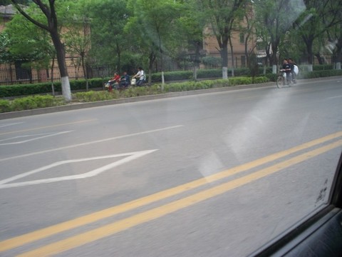2008年的太原市街景