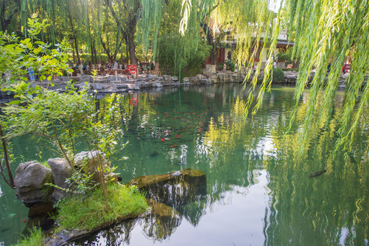 濟(jì)南趵突泉公園