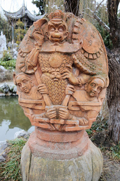 吳承恩故居神話故事雕塑