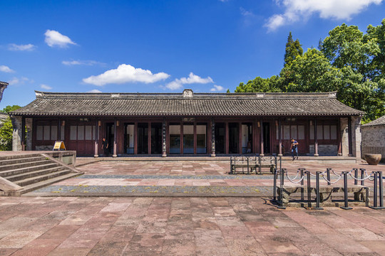 中國浙江寧波慈城古縣衙東科房