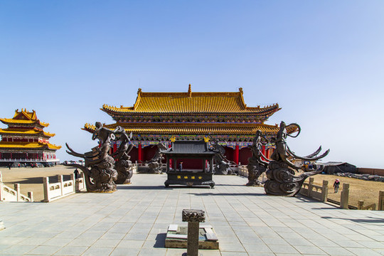 忻州五臺(tái)山中臺(tái)演教寺大雄寶殿