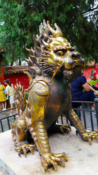 故宮銅獅子