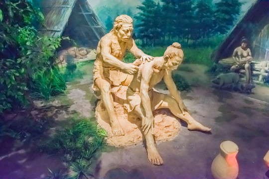 原始人生活場景