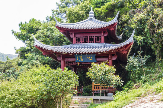 中國浙江舟山普陀山心慈亭