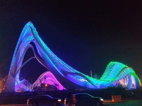 光谷夜景