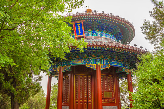 景山公園富覽亭