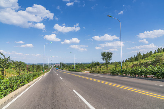 公路透視圖