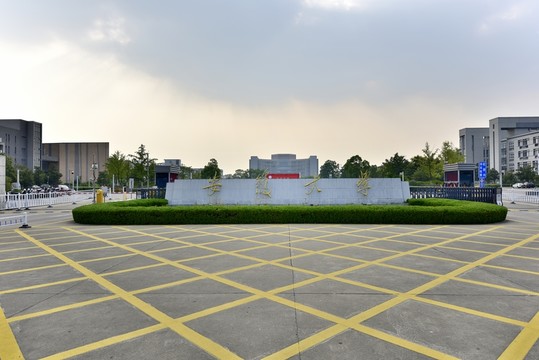 安徽大學(xué)大門(mén)