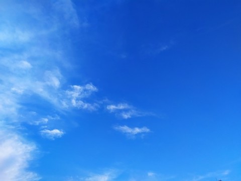 藍天白云