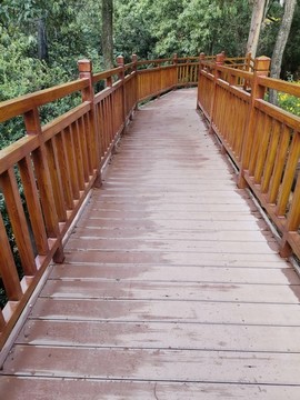 鋼架基礎木棧道