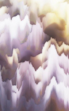 大理石山水粉彩