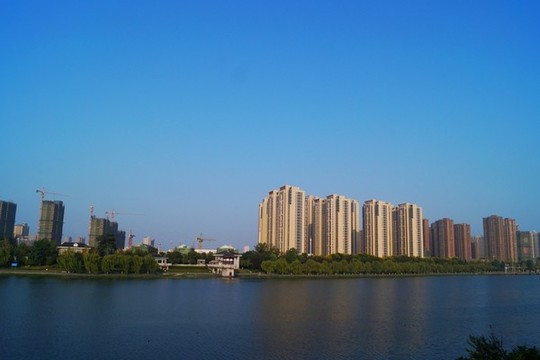 沭河風光