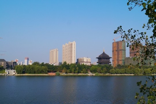 沭河風光