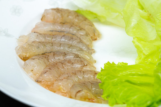 蝦尾食材