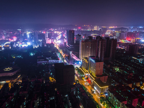 郴州城夜景