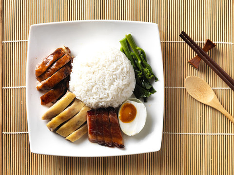 燒味拼盤飯