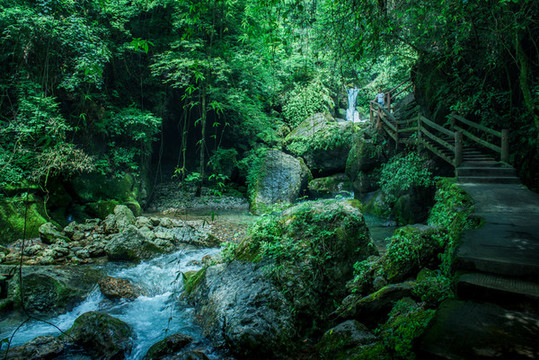 青城后山