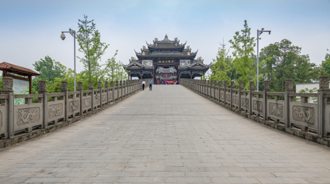 成都黃龍溪廊橋