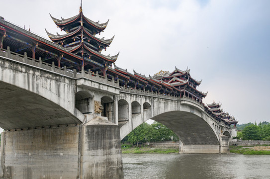 成都黃龍溪廊橋