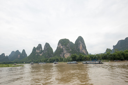 桂林大漓江景區(qū)風(fēng)光