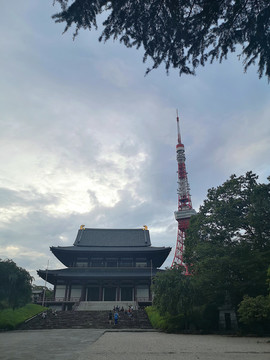 東京塔增上寺