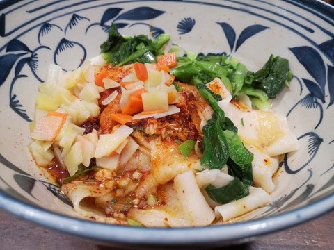 油潑面