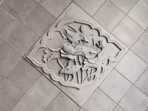 蓮花磚雕