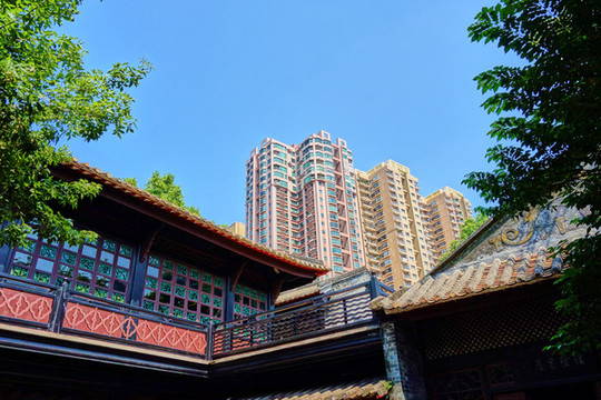 順德清暉園古今交映