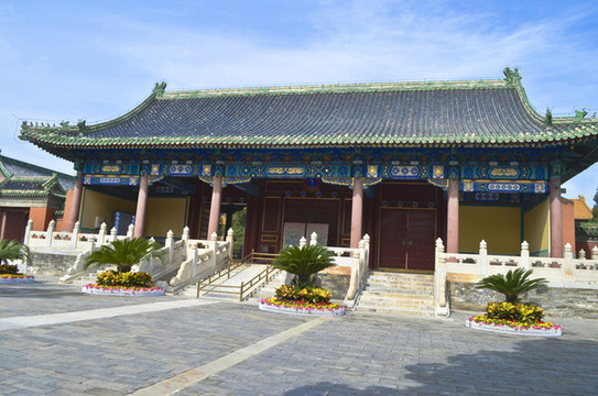 北京歷代帝王廟正面照
