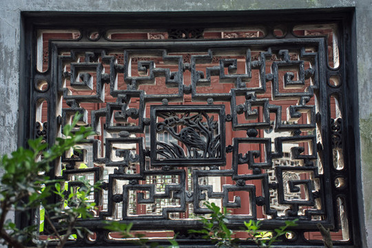 豫園窗戶