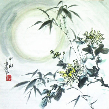 寫意菊花