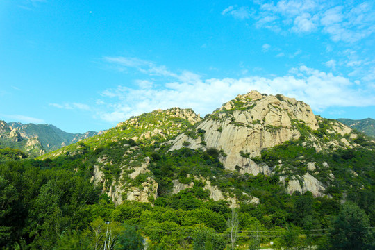 山峰景色