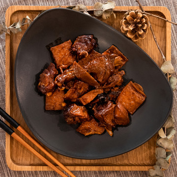 鴨塊燒香干jpg高清美食大大圖