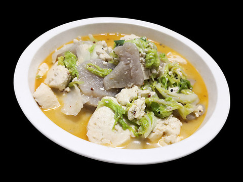 白菜燉豆腐