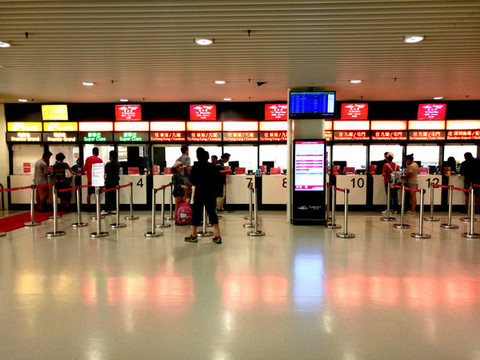 澳門外港客運碼頭售票處