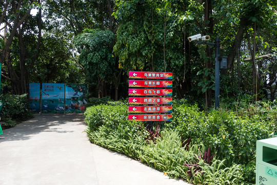 公園引導牌
